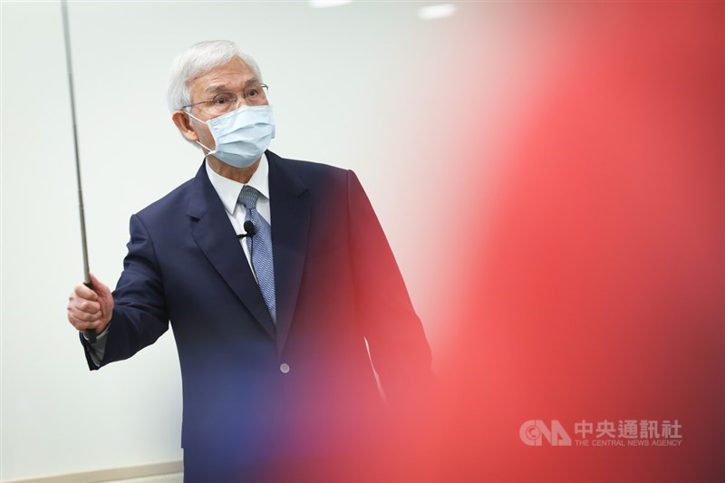 Central Bank Governor Yang Chin-long. CNA photo Dec. 14, 2023