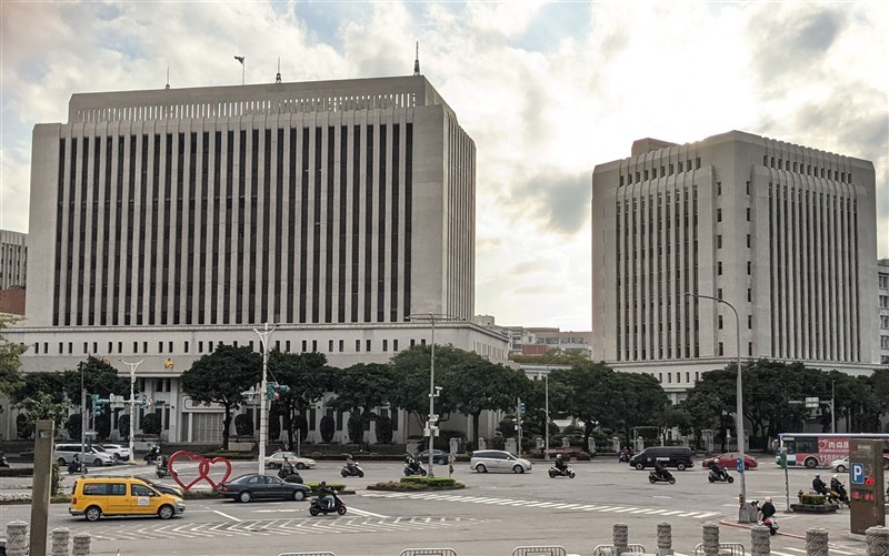 Central Bank buildings in Taipei. CNA file photo