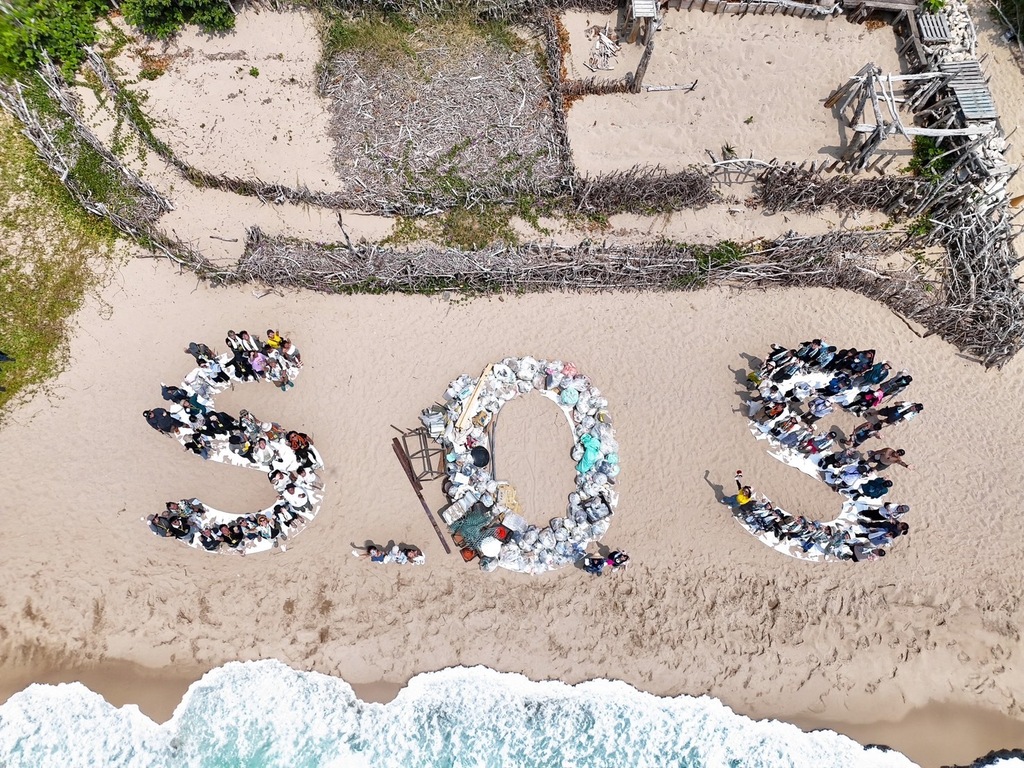 Beach clean-up